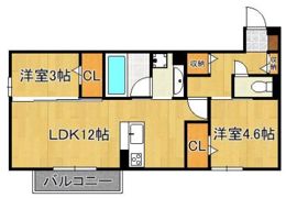 D-ROOM御開の間取り画像