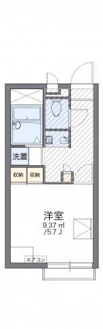 レオパレス昴555Fの間取り画像