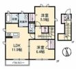ミサージュの間取り画像