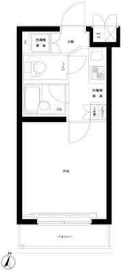 ルーブル武蔵小山弐番館の間取り画像