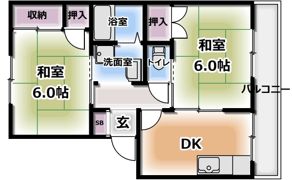 タウンコート守口の間取り画像