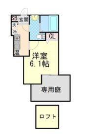ダイドーメゾン神戸六甲の間取り画像