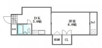 中田ビル三篠の間取り画像