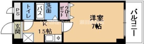 ベルメゾンの間取り画像