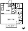 リビエール倉敷Cの間取り画像