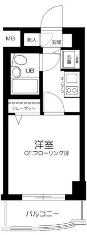ワコーレ綱島Ⅱの間取り画像