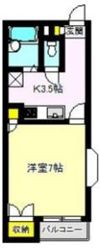 シティーハイツ石原の間取り画像