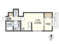 MOVE府中町浜田弐番館の間取り画像