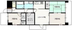 スクエア33の間取り画像