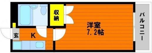 ウエストプラザ新保の間取り画像