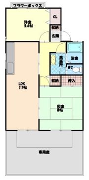 コーポマルハC棟の間取り画像