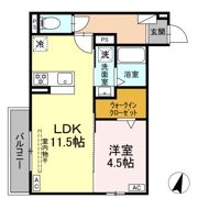 (仮称)D-ROOM今之浦の間取り画像