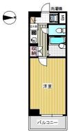 マリオン屋島東 206号室の間取り画像