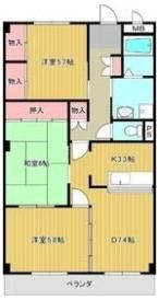 レジデンス井の森の間取り画像