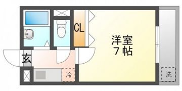 ポート21の間取り画像