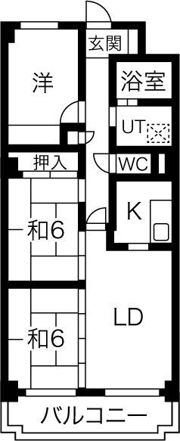 メゾン丸山の間取り画像