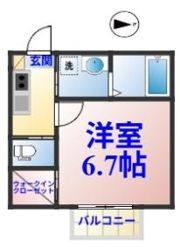 仮称）葛城二丁目B棟の間取り画像