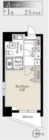 グランカーサ住吉の間取り画像