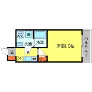 SERENiTE江坂四番館の間取り画像