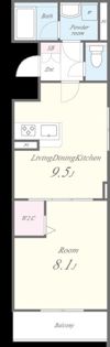 Vivre(ヴィーブル)の間取り画像
