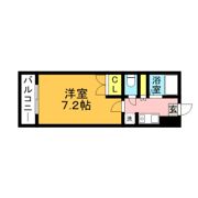 カレッジコート九工大の間取り画像