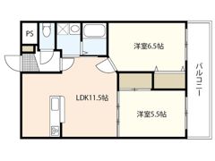 グレースKⅡの間取り画像