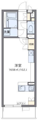 レオネクストレジデンス川崎の間取り画像