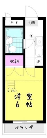 モアクレスト西山Ⅰ番館の間取り画像