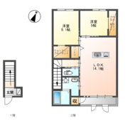 casa este (カーサ エステ)の間取り画像