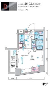ガリシア新宿NorthⅡの間取り画像