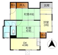 前川アパートの間取り画像