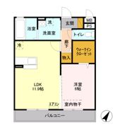ガーデンヒルズの間取り画像
