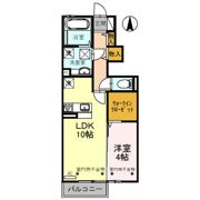 D-room利田 B棟の間取り画像
