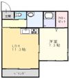 メゾンカワシロの間取り画像