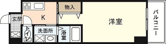 フェリーチェグランデ舟入中町の間取り画像