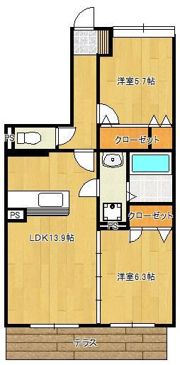 Park Hillsの間取り画像