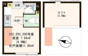 マグノリアテラス東小岩の間取り画像