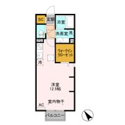 ミラマール Bの間取り画像