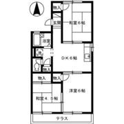 サンハイツいたの B棟の間取り画像
