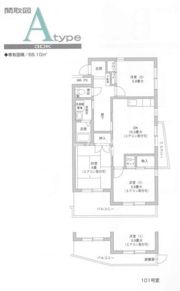 ヴァンベール本郷台の間取り画像