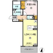 トリシアKの間取り画像