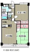アウラ10(E-058)の間取り画像