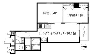 MayfairchifunePremium2の間取り画像