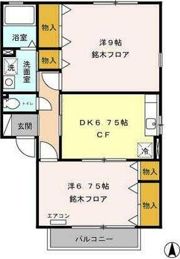 グリーンコート アザレア館の間取り画像