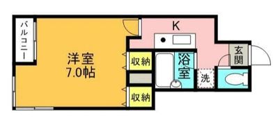 コンフォートいづみの間取り画像