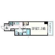 プレサンス梅田東ベータの間取り画像