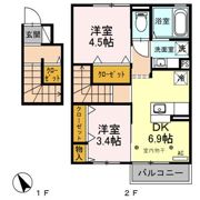J‐Room妃 弐番館の間取り画像