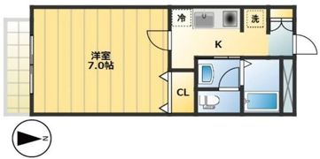 ソミュールの間取り画像