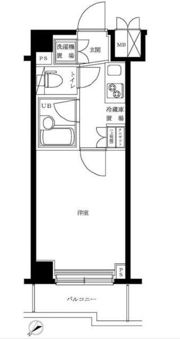 ルーブル品川南大井の間取り画像