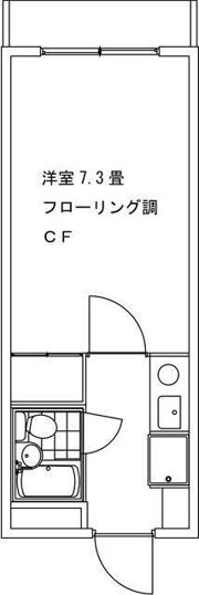 17ノヨネコーポ船堀の間取り画像